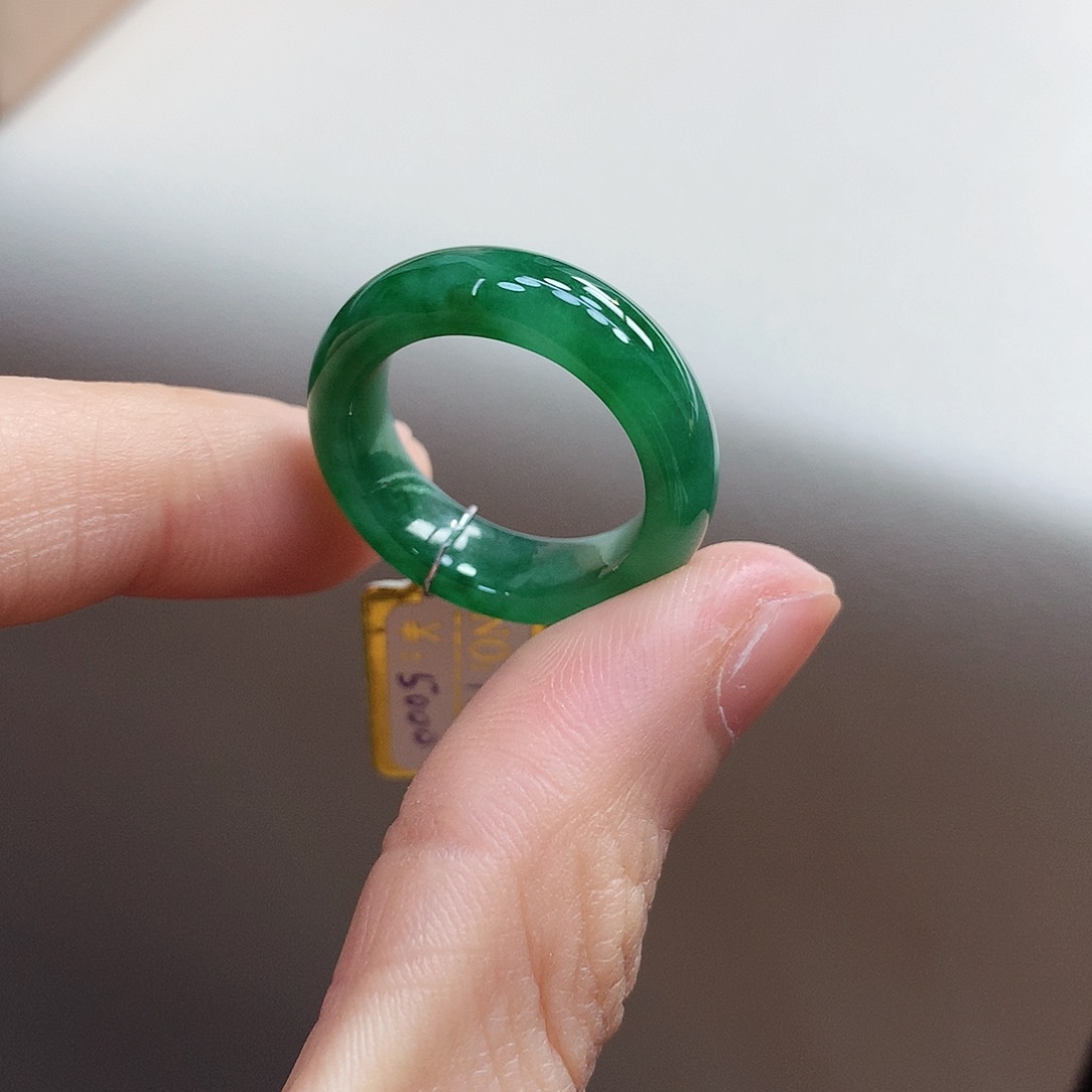 翡翠戒指未镶嵌15号
