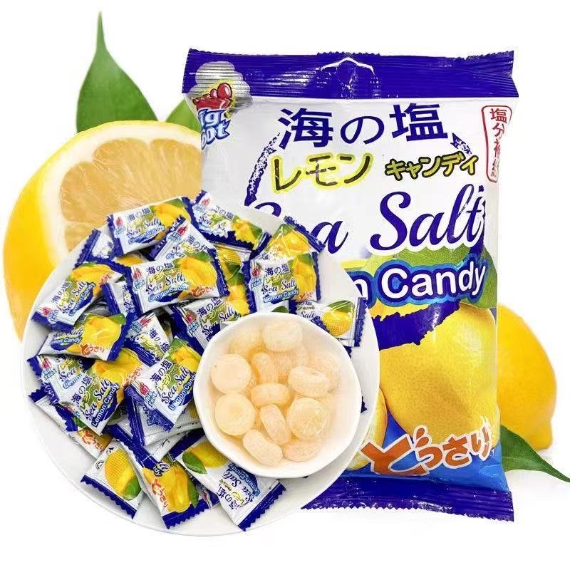 马来西亚进口大马碧富牌咸柠檬味薄荷糖糖果海盐清凉咸柠檬糖
