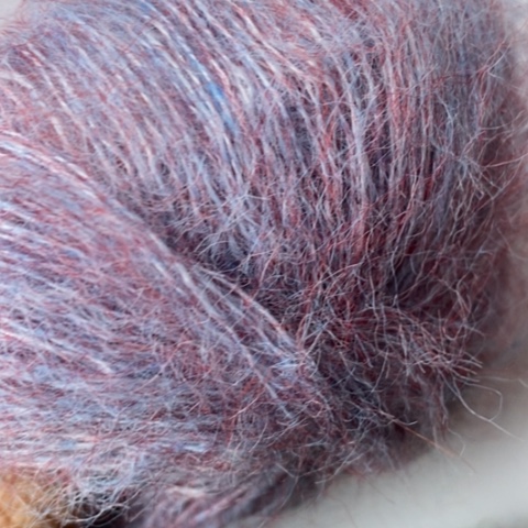 优质柔软马海毛紫色