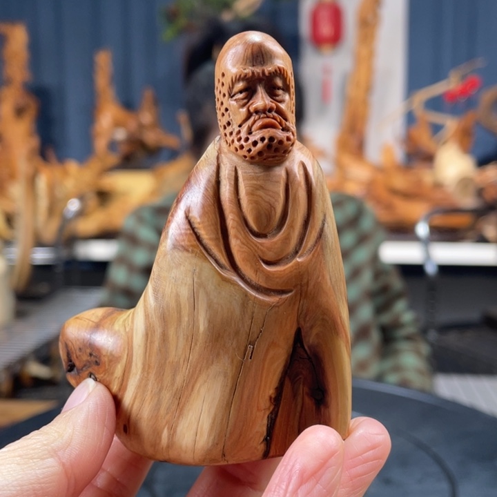 柏木（崖柏）手把件