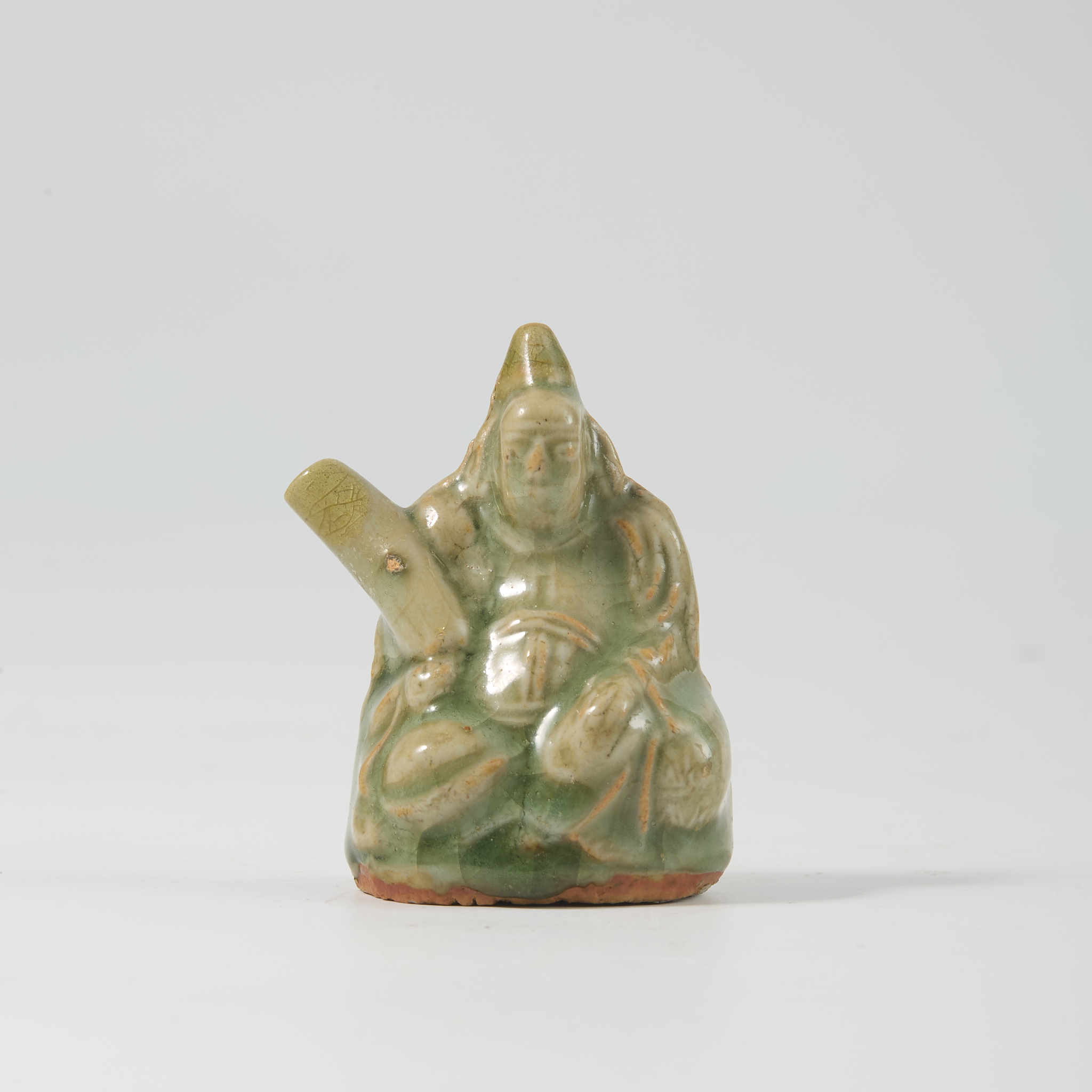 【拍卖预展】Lot23 明代 青釉人物砚滴