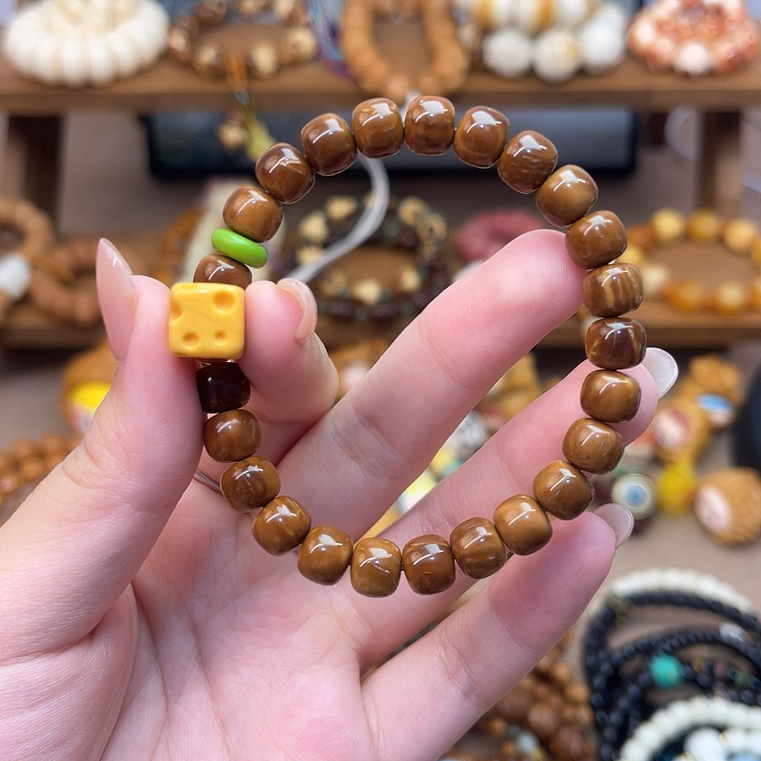 库克手串A***l搭配奶酪