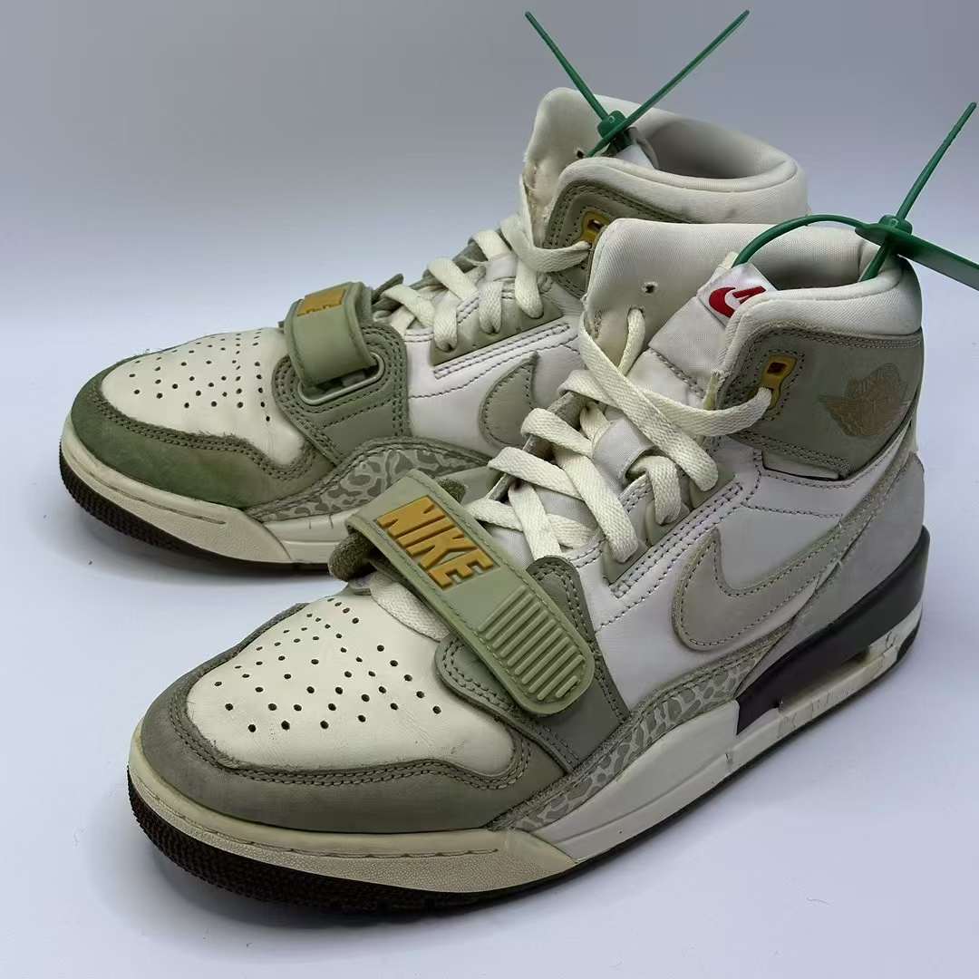 Jordan Legacy 312 CNY 复古篮球鞋 白绿色 fd9907