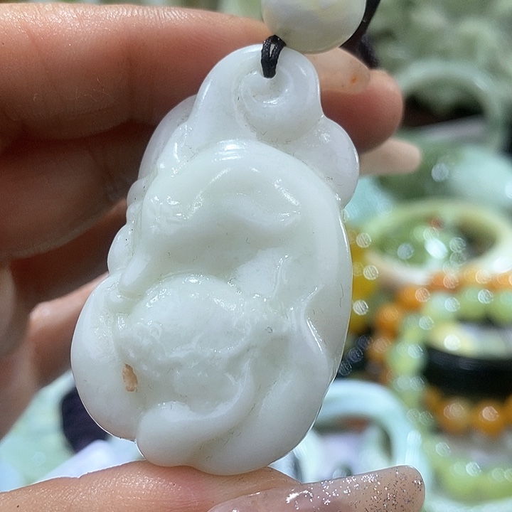 岫玉 岫玉吊坠未镶嵌