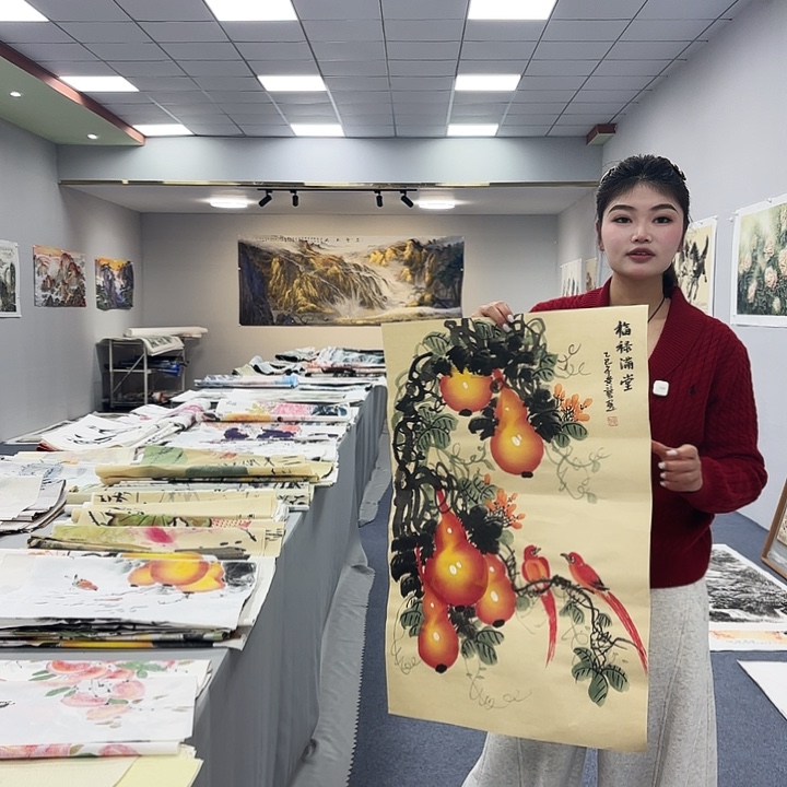 国画国画作品纯手绘