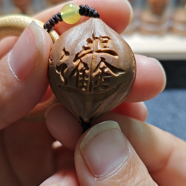 橄榄核手串/手链橄榄核核雕日进斗金