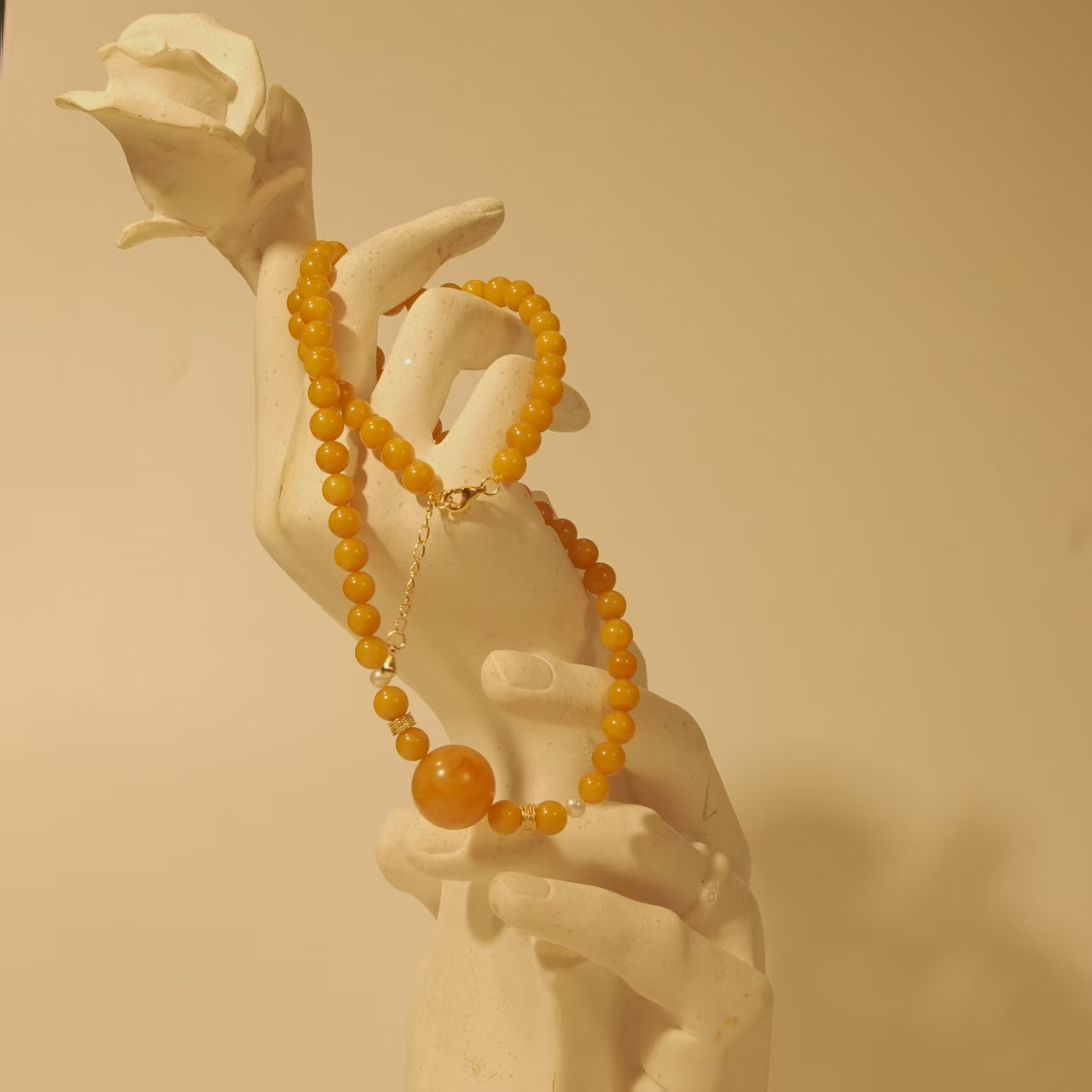 【粉丝专属】天然蜜蜡项链XKML044（多样性发货）