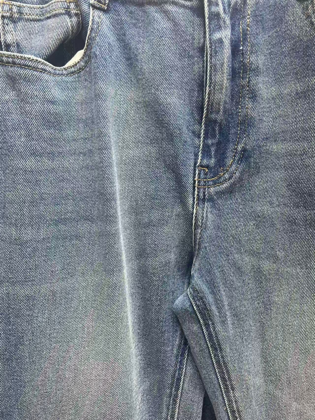 [富贵] 时尚女休闲潮流牛仔裤ZK552