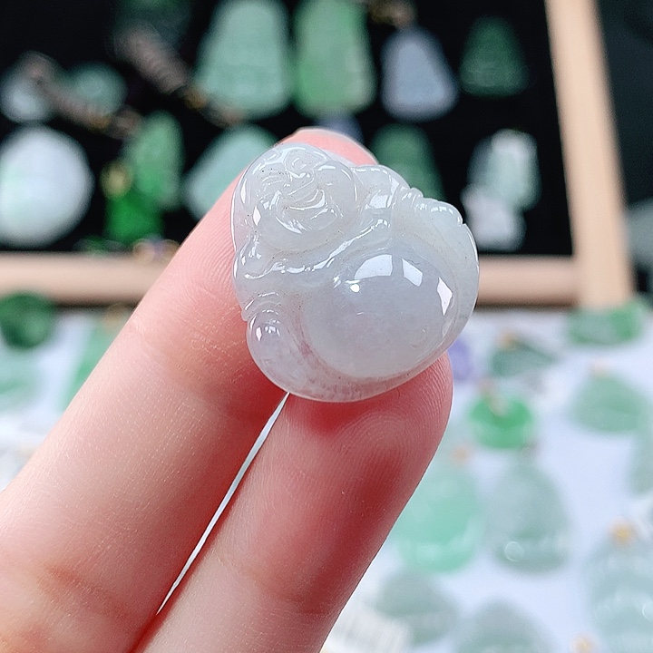 翡翠未镶嵌颈饰吊坠