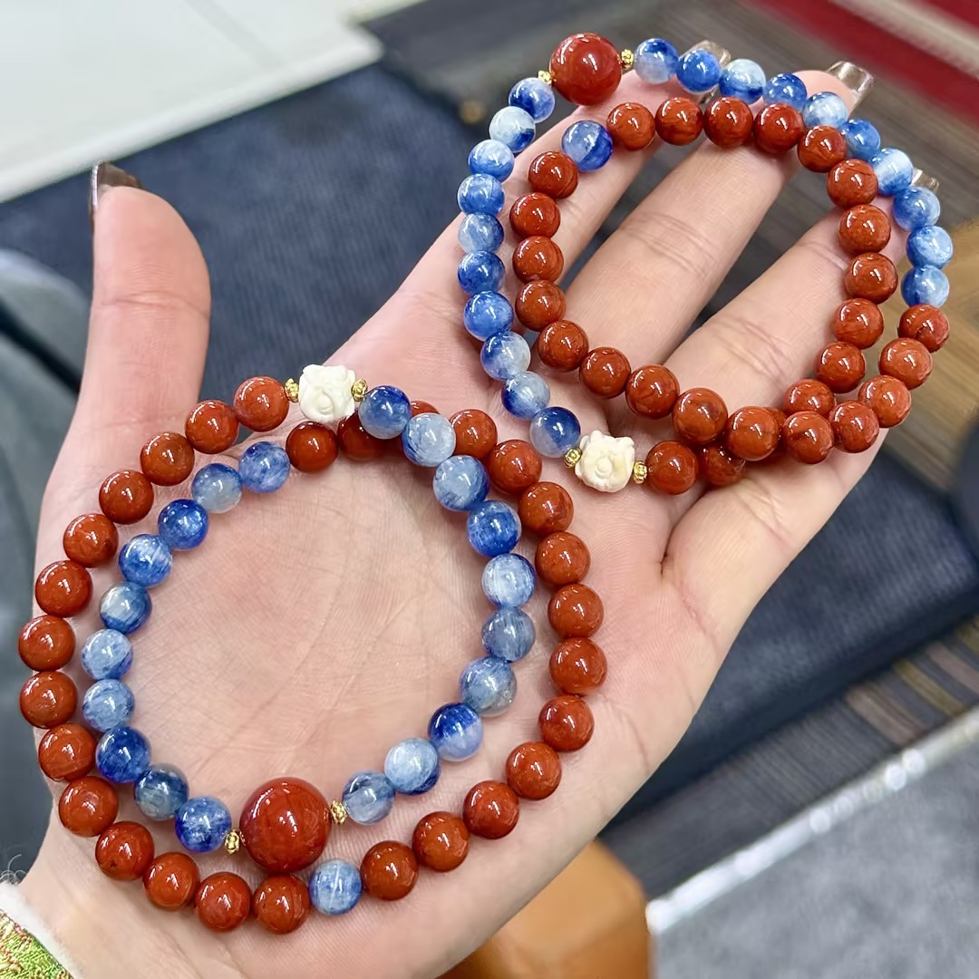 【ZY】蓝晶石DIY多圈手串-约7mm（多样性发其一）