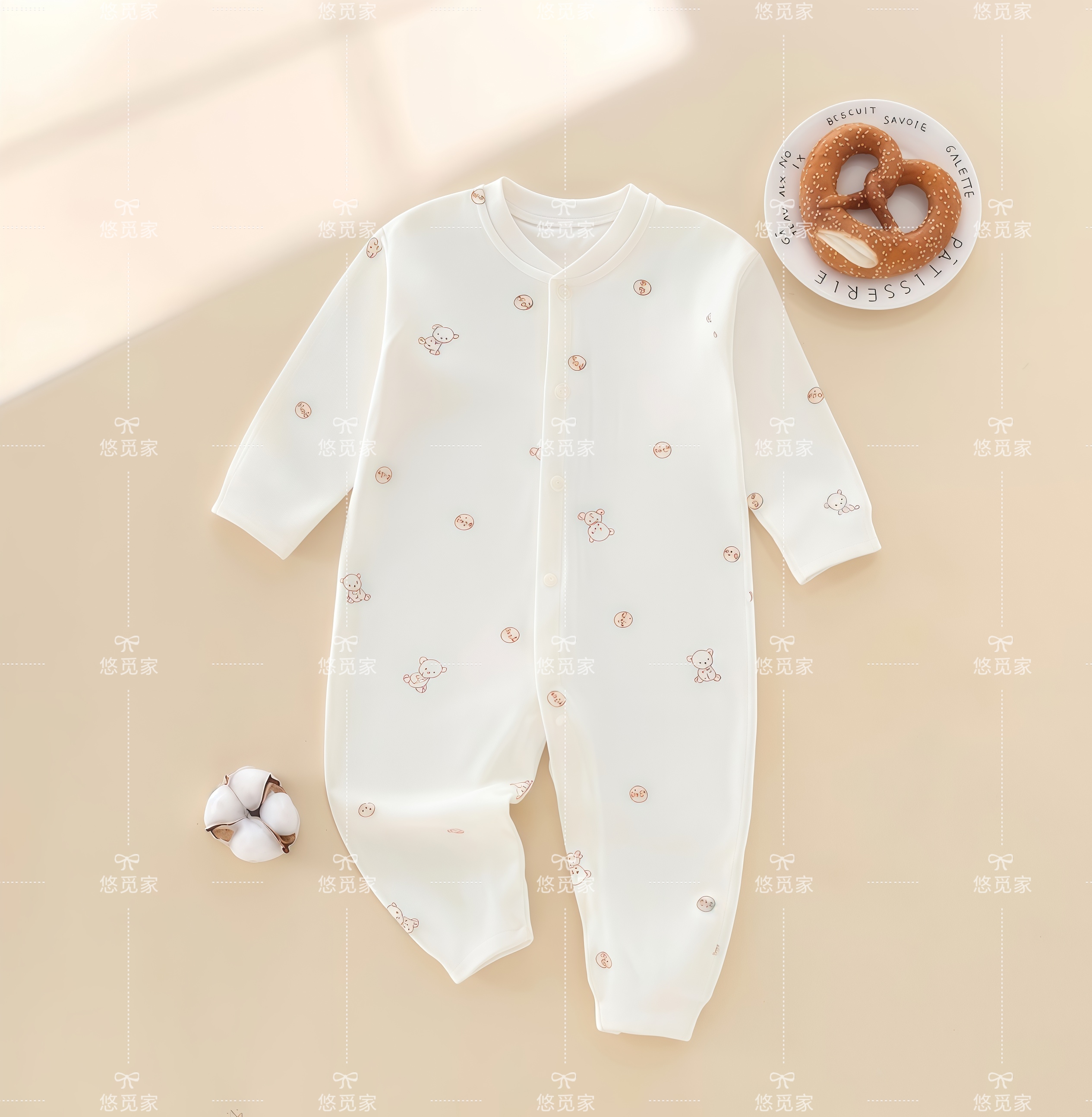 【新生儿专场链接】婴幼儿春秋四季长袖连体衣爬服男女宝通用