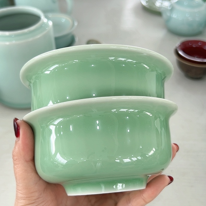 小米茶器龙泉青瓷