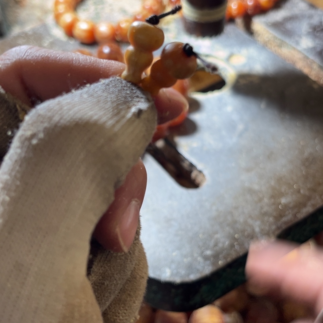 松木（琥珀木）手串/手链小葫芦串手串