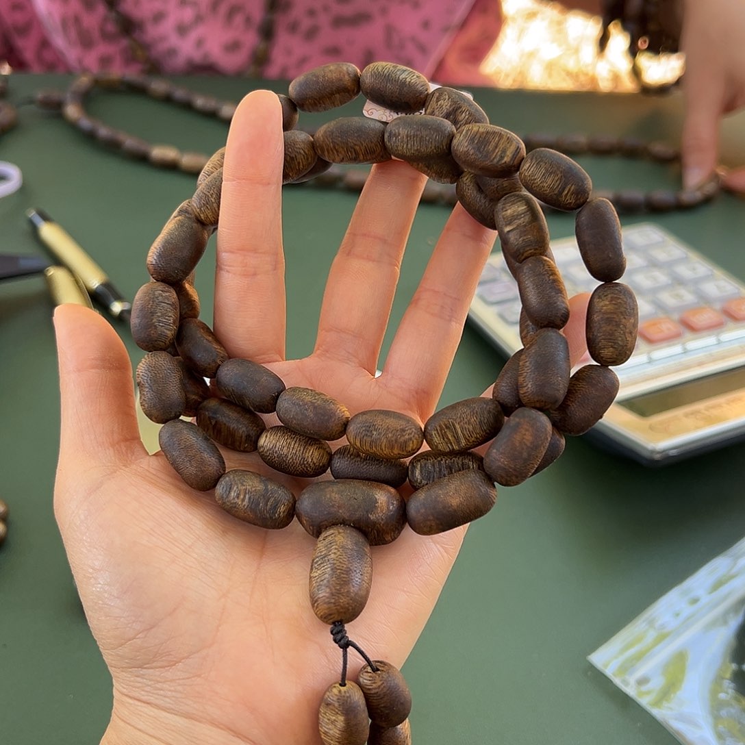 沉香手串白棋留疤45克1.1多样性发一条