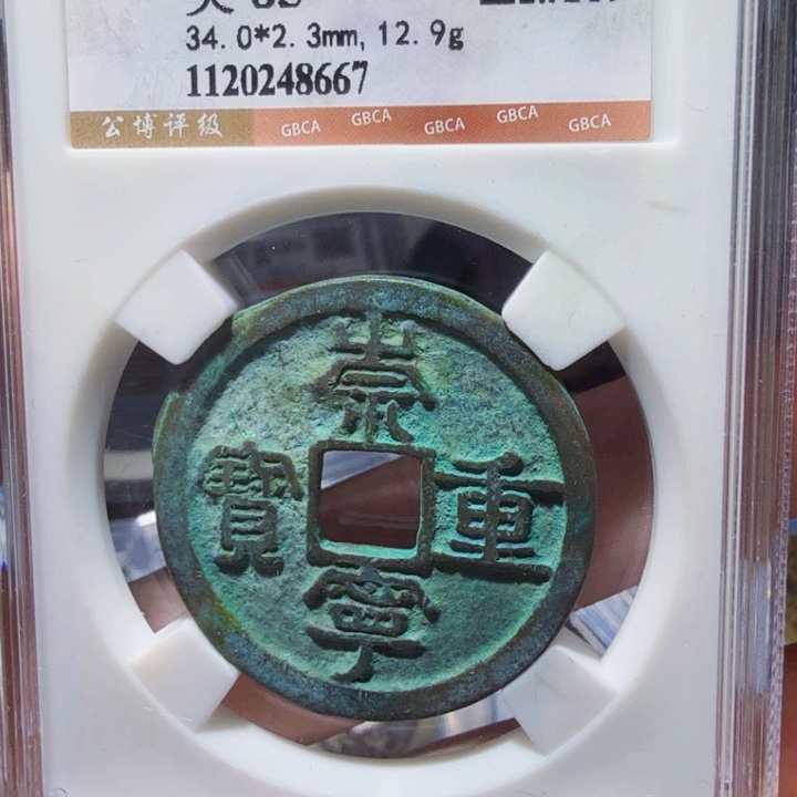 铜DX评级币一个……8667