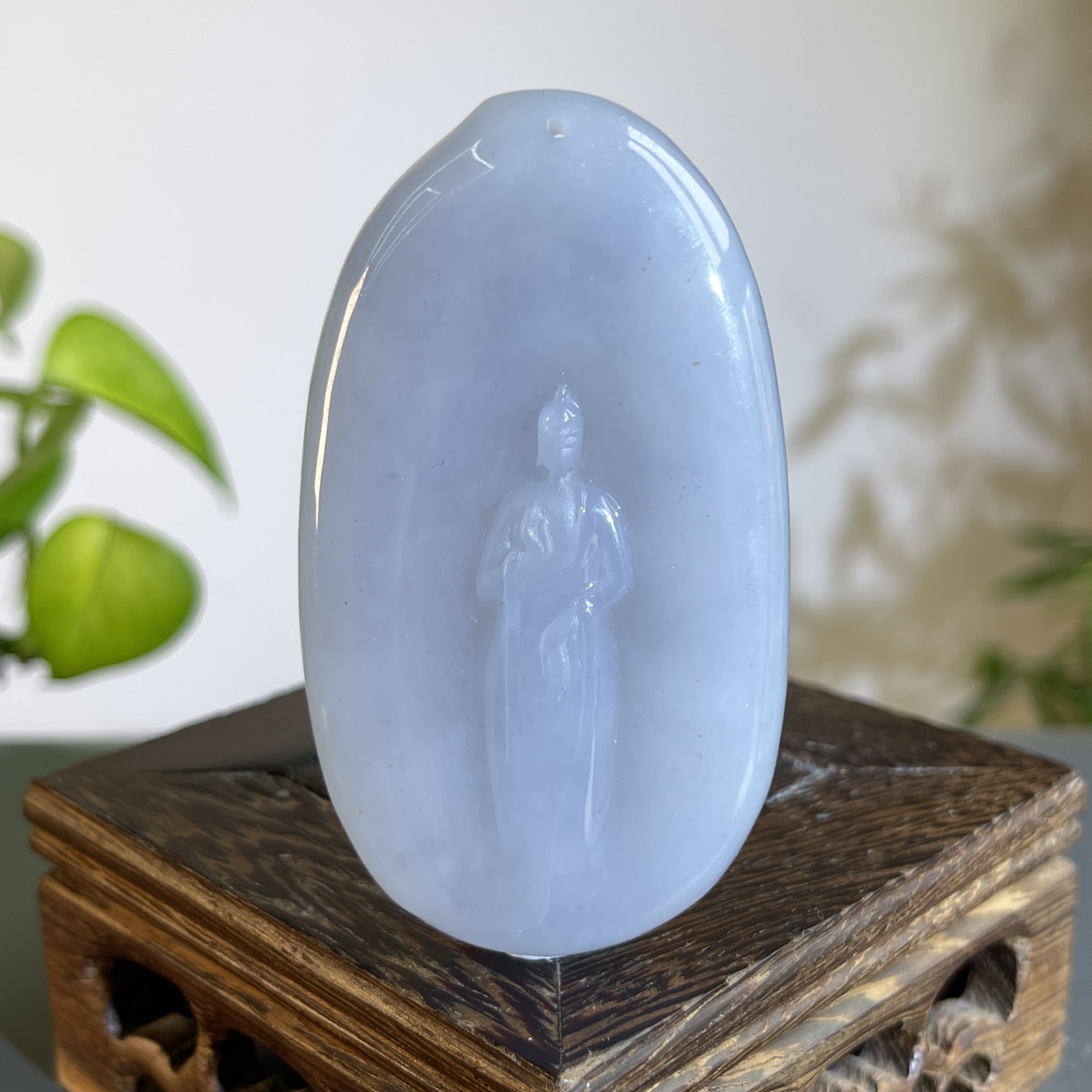 JCW26-163 天然缅甸A货翡翠 悟道