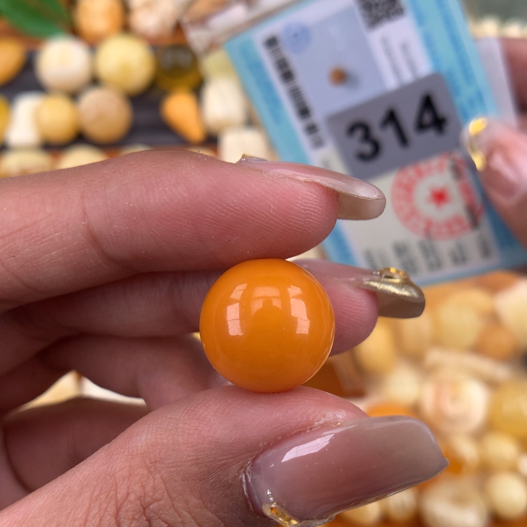琥珀珠宝奇石未镶嵌14.2