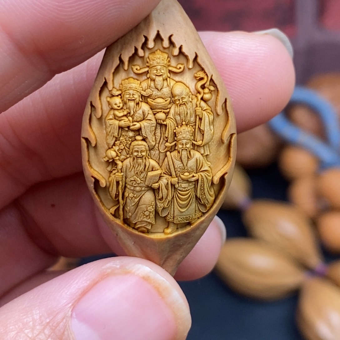 猴头核桃吊坠橄榄核桃