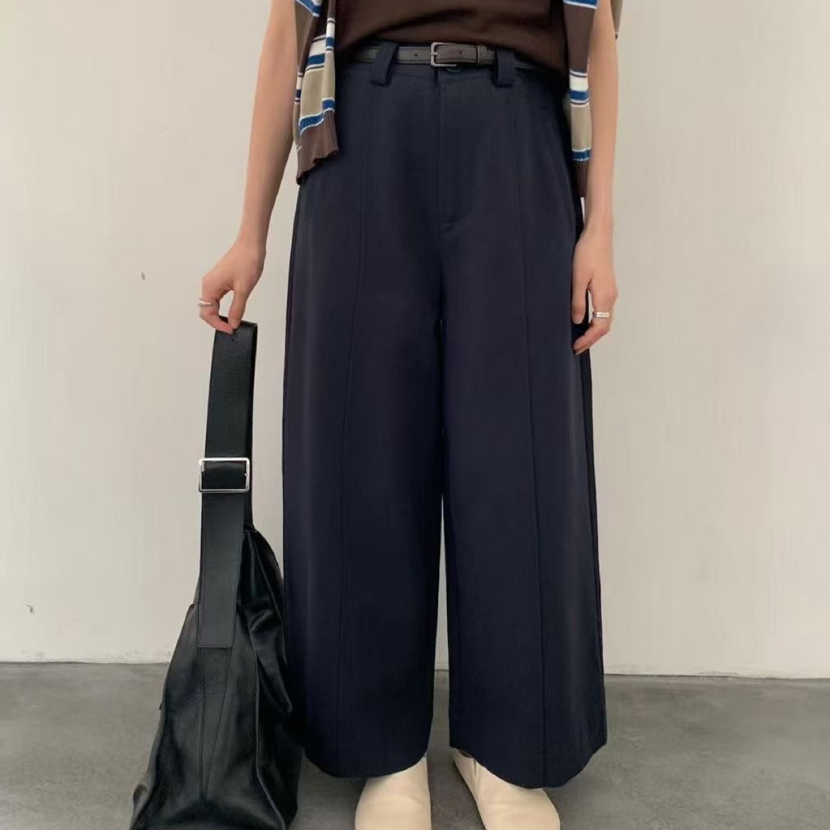 女士夏季九分直筒休闲裤宽松百搭显瘦时尚