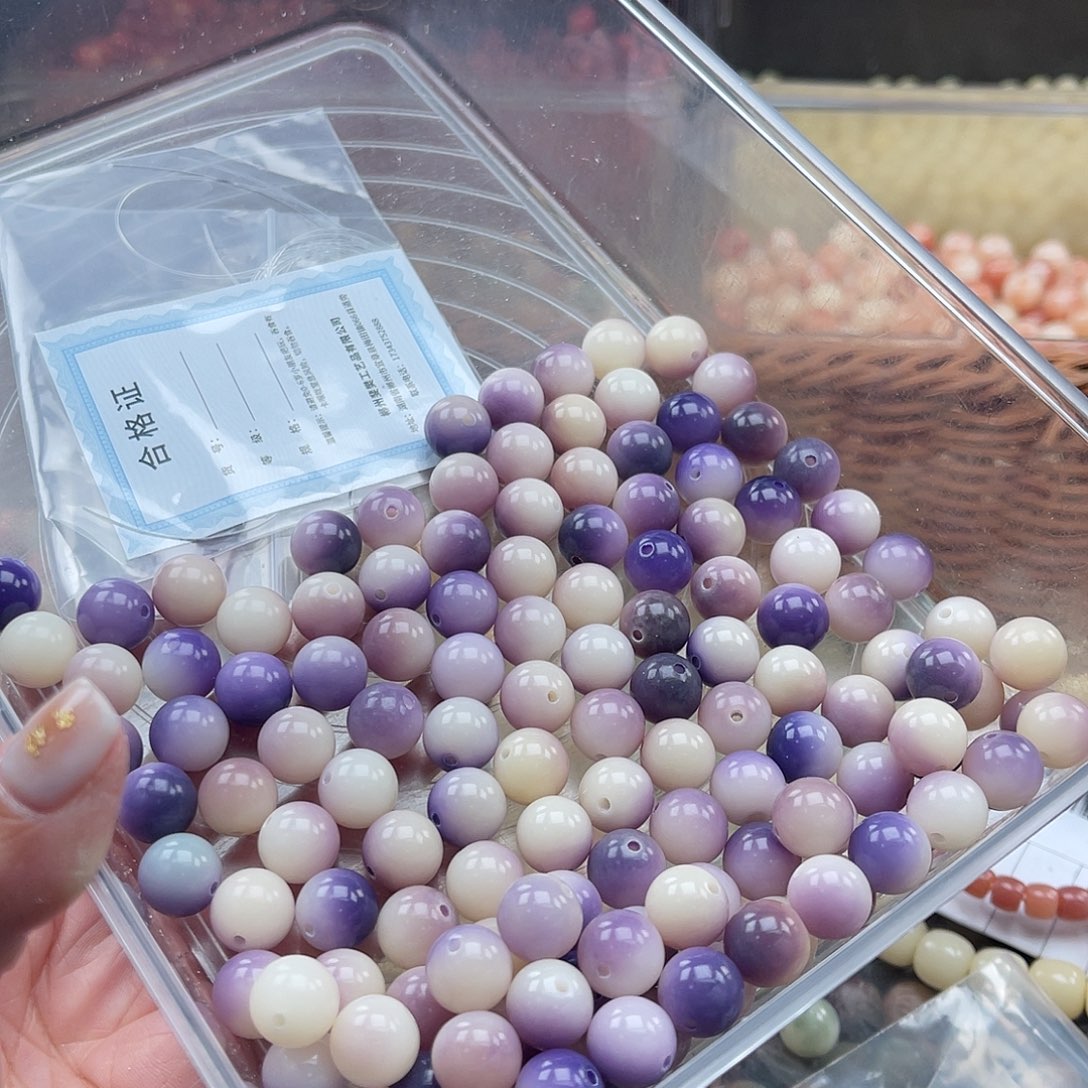 白玉菩提吊坠A/12mm/120颗