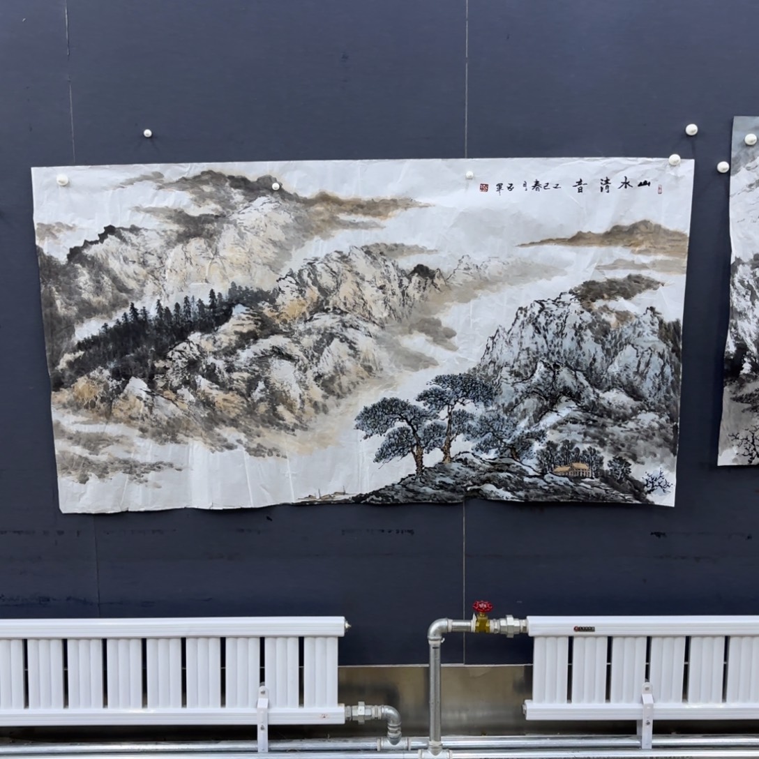 国画卡纸的制作方法是用