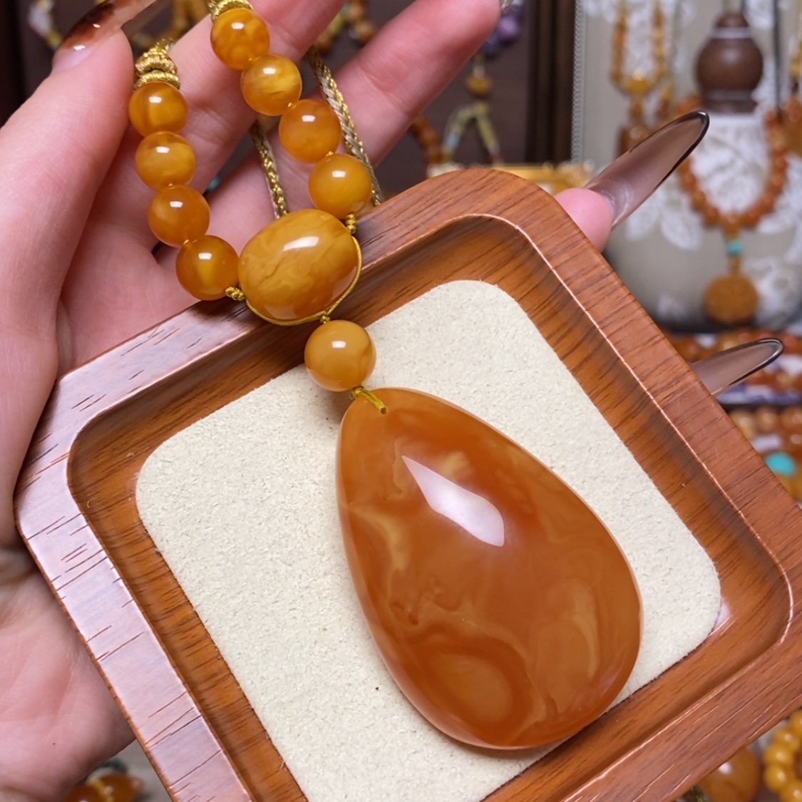 【闪购商品】手链蜜蜡未镶嵌项链