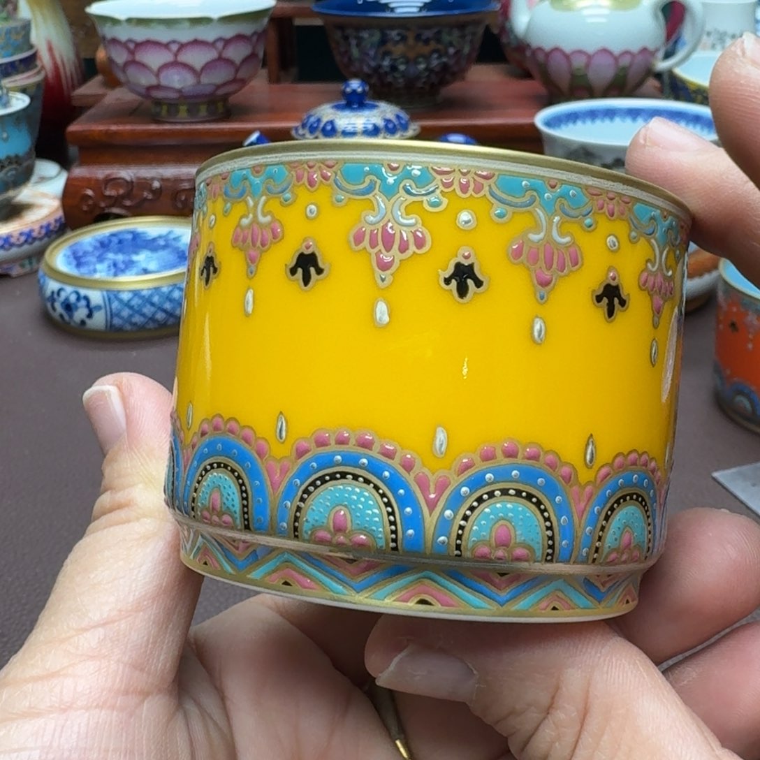 瓷片景德镇仿古手工制作精品展示