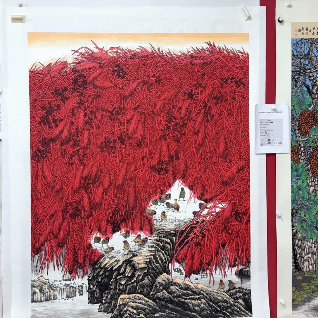 国画李庆友老师经典画作