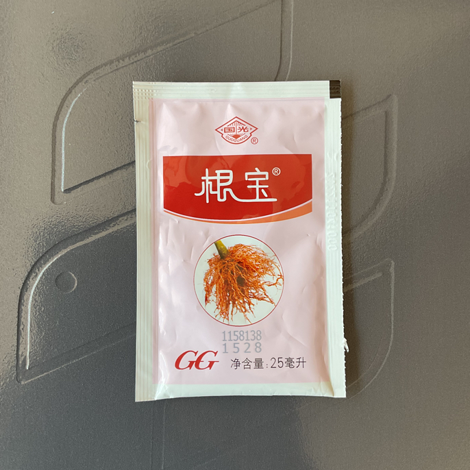 大蒜拌种，防治根腐、蒜蛆