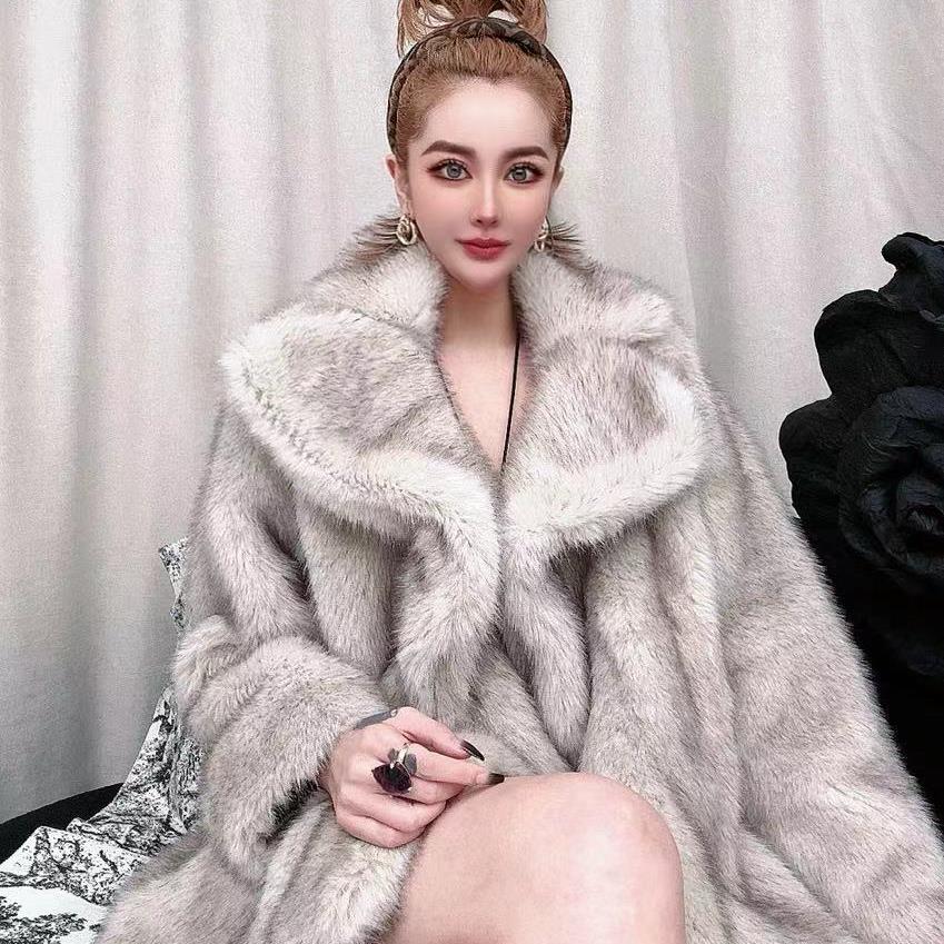 LEDS 83063（23063）反季秋冬新款气质时尚翻领短款外套