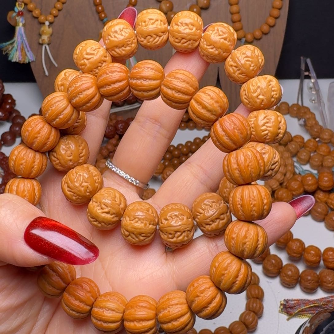 手串猴头核桃八棱