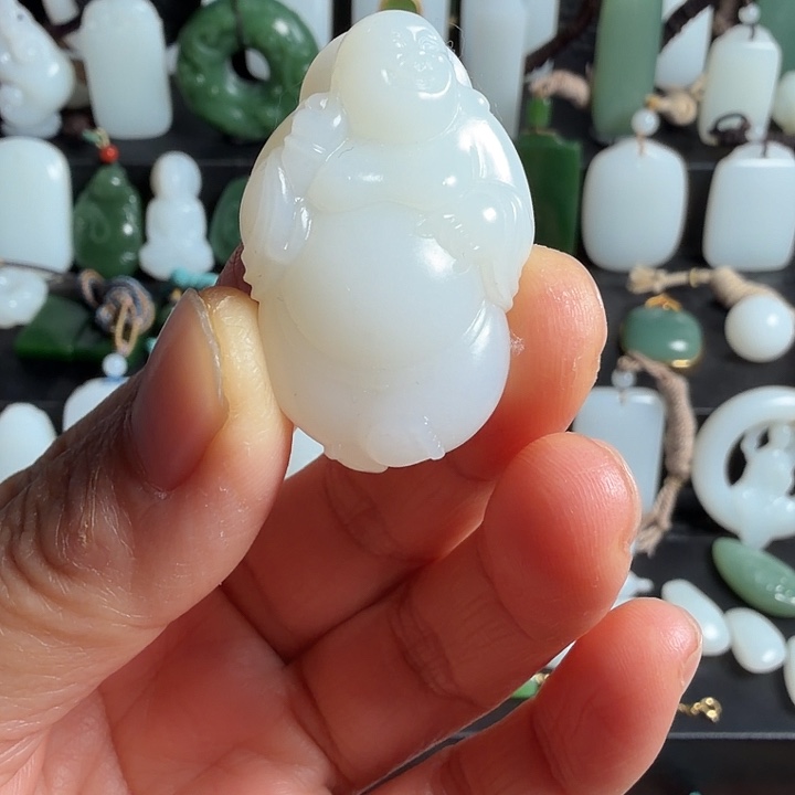 和田玉（白玉）未镶嵌颈饰