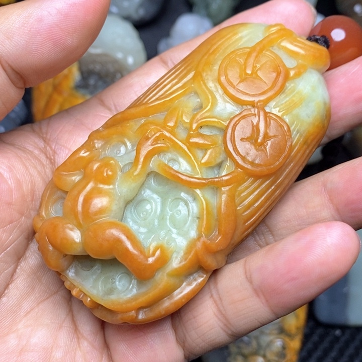 颈饰未镶嵌和田玉
