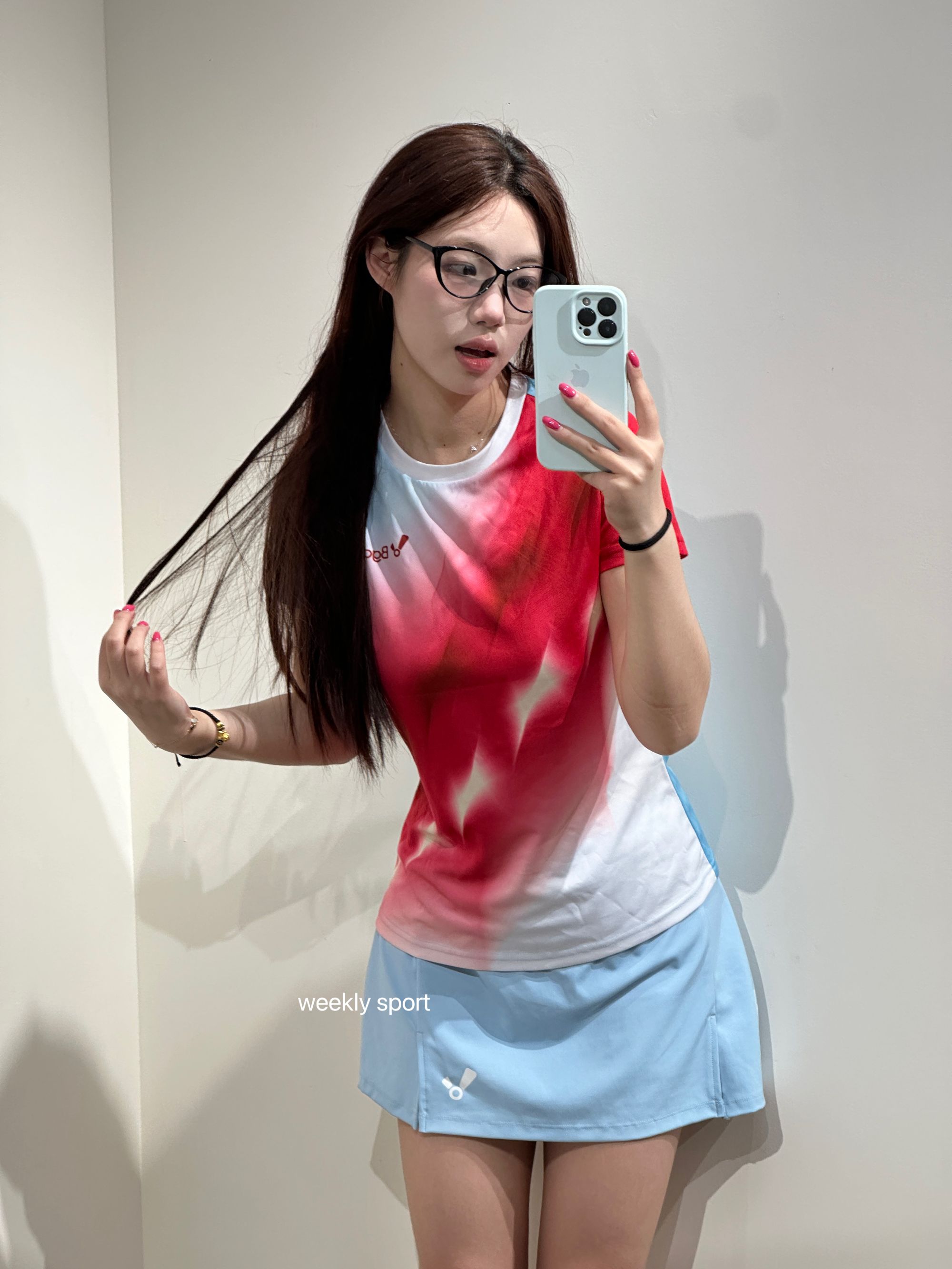 2025春夏新品韩国BGOVS羽毛球服男女同款速干运动吸汗短袖正品