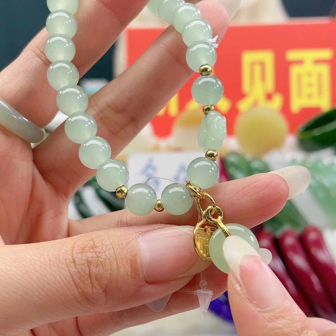 石英质玉手链合金