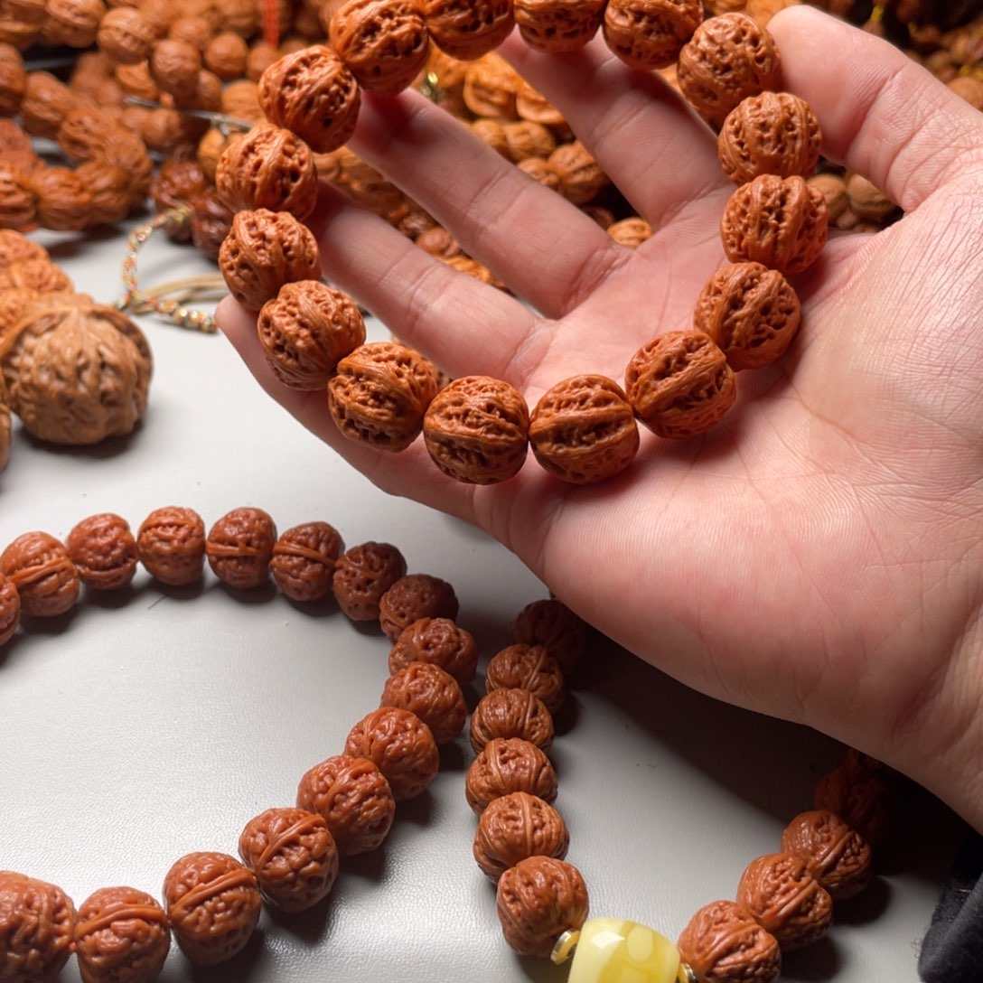 文玩核桃手串我**你京八棱