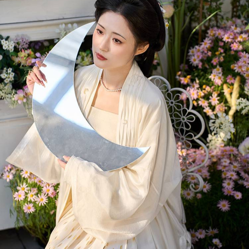 粼夕squama【金叶子】百迭裙【四叶草】吊带宋制汉服套装2025新款