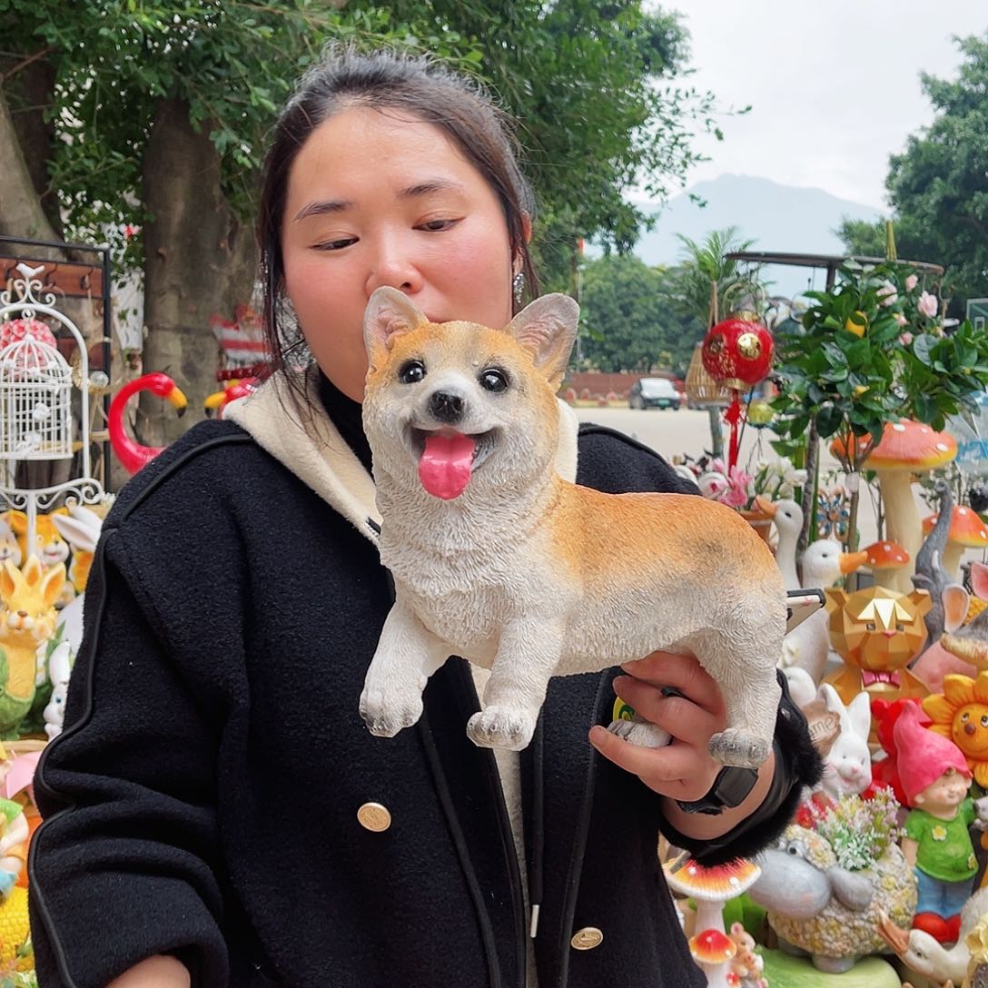 【闪购商品】无铅玻璃花园摆件&000&