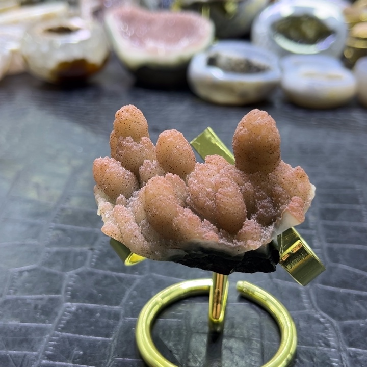 水晶未镶嵌珠宝半成品