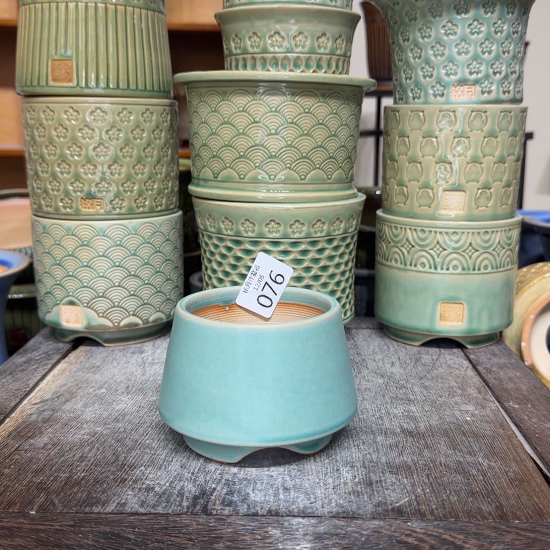 手工花盆 076 内口口径 6.5 cm 