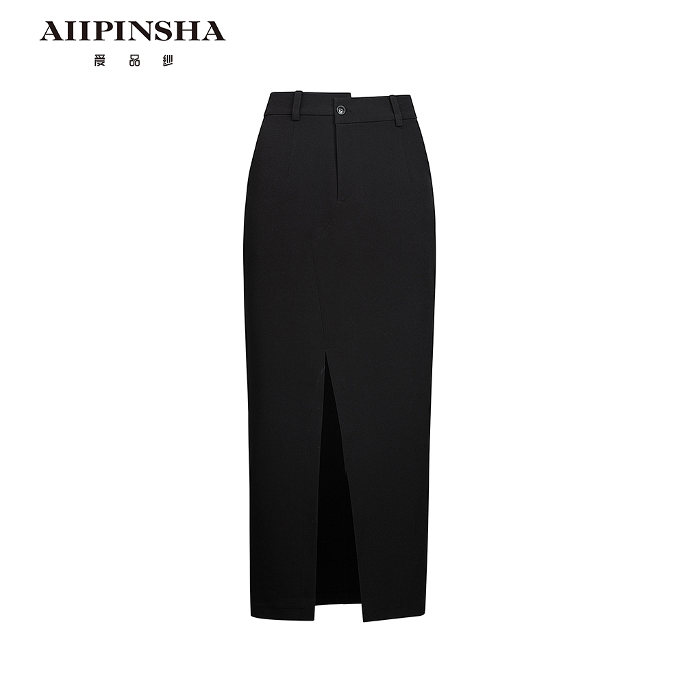 沁婕精选轻奢设计师百搭半裙E6SS909C00