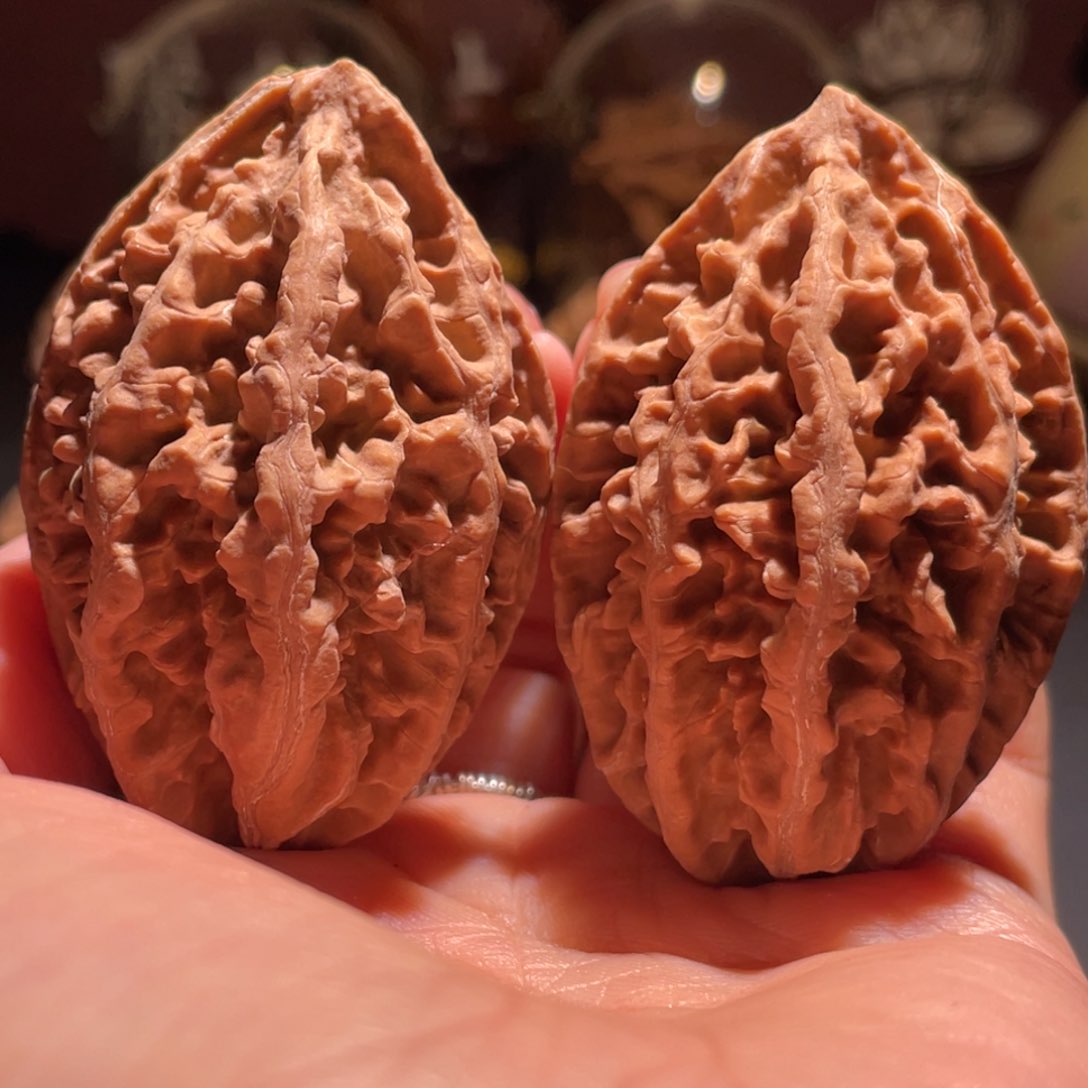 文玩核桃吊坠水晶皮7