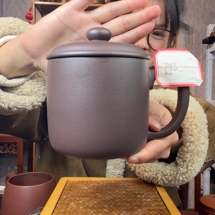 茶杯紫砂原矿紫砂杯