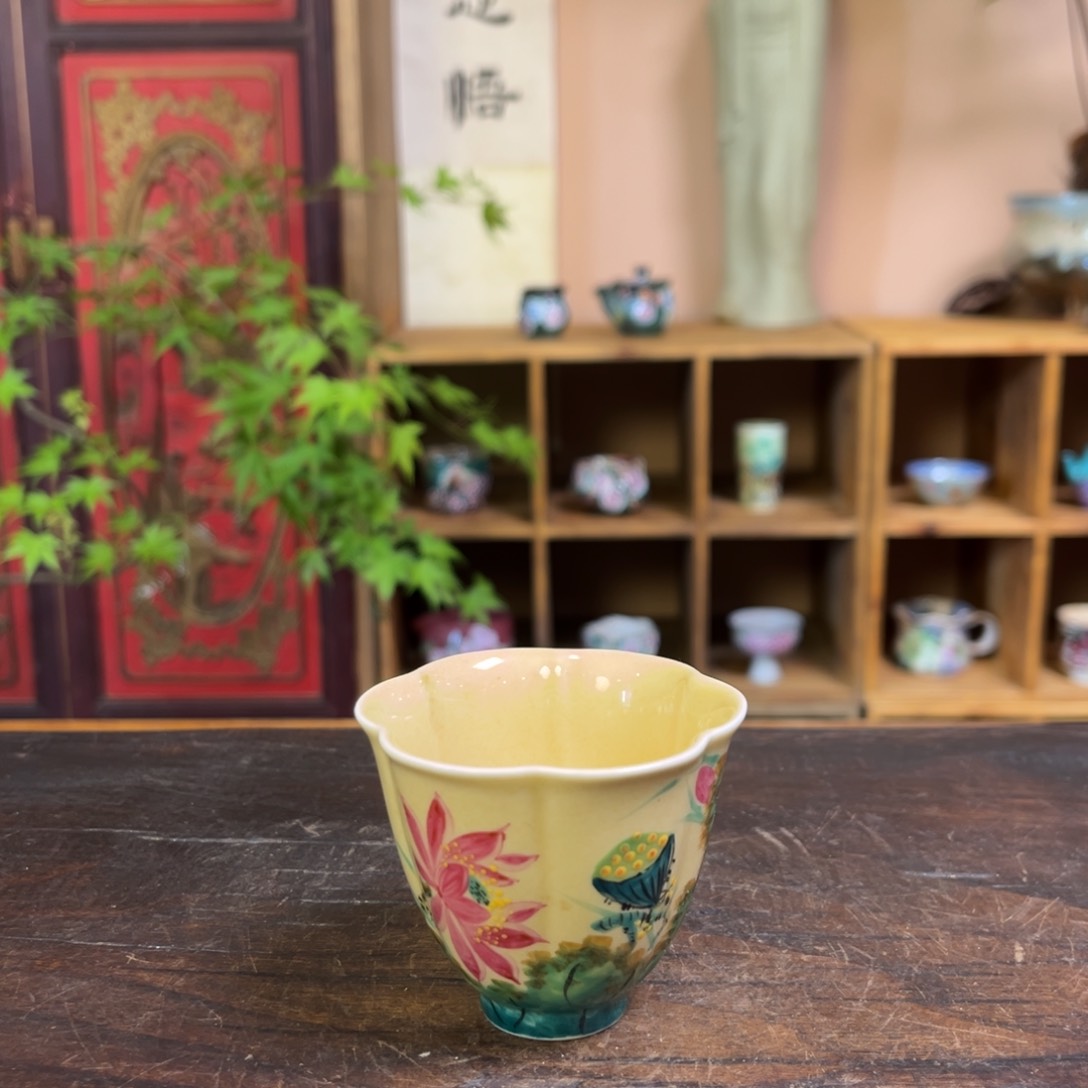 柴烧手工手绘陶瓷