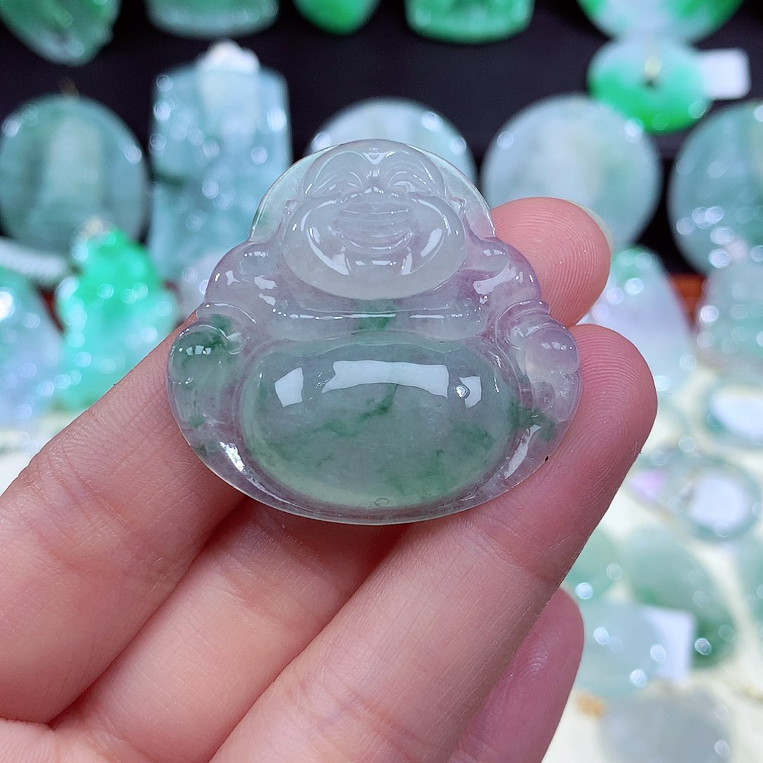 翡翠颈饰未镶嵌乐*李翡翠吊坠