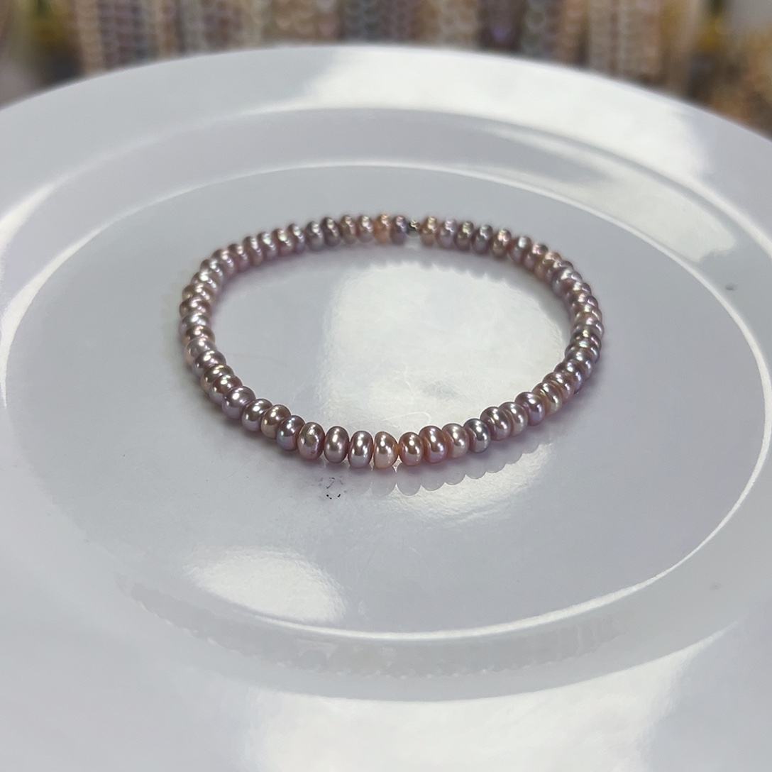 淡水珍珠钛钢手绳