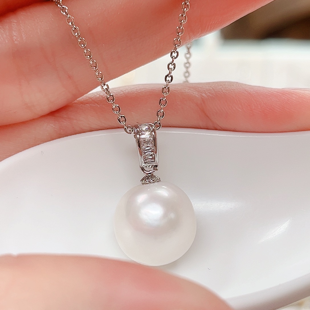 吊坠(赠链)合金淡水珍珠