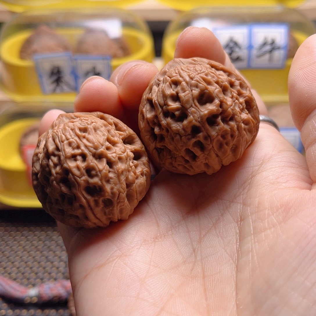 文玩核桃把件今**悔大团圆