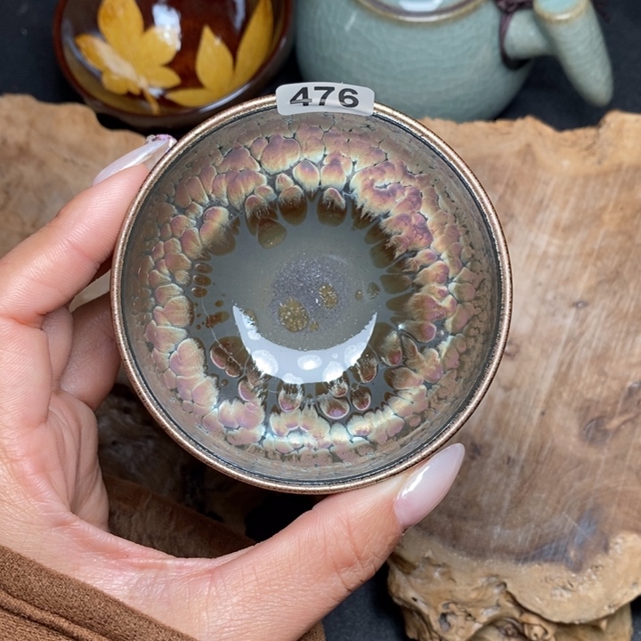 茶盏建窑建盏主人杯476