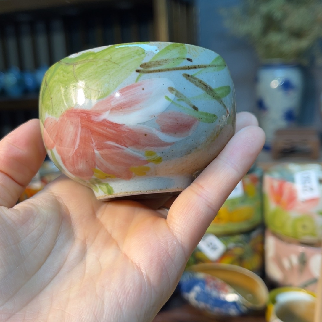 杯鑫*原素浅陶瓷手工手绘